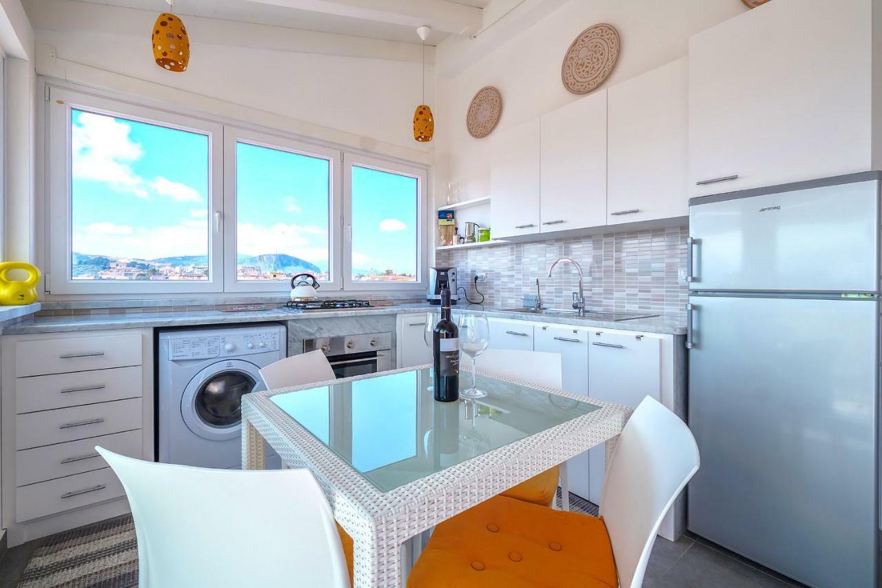 Solemar Sicilia - Casa Panorama Apartment Santa Flavia Ngoại thất bức ảnh